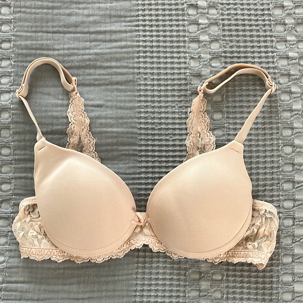 32B Push Up Bra Beige